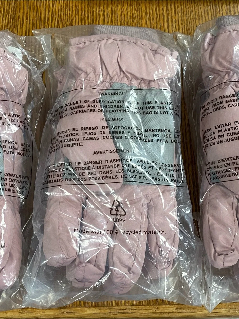 The Children's Place Pink Kids Winter Gloves